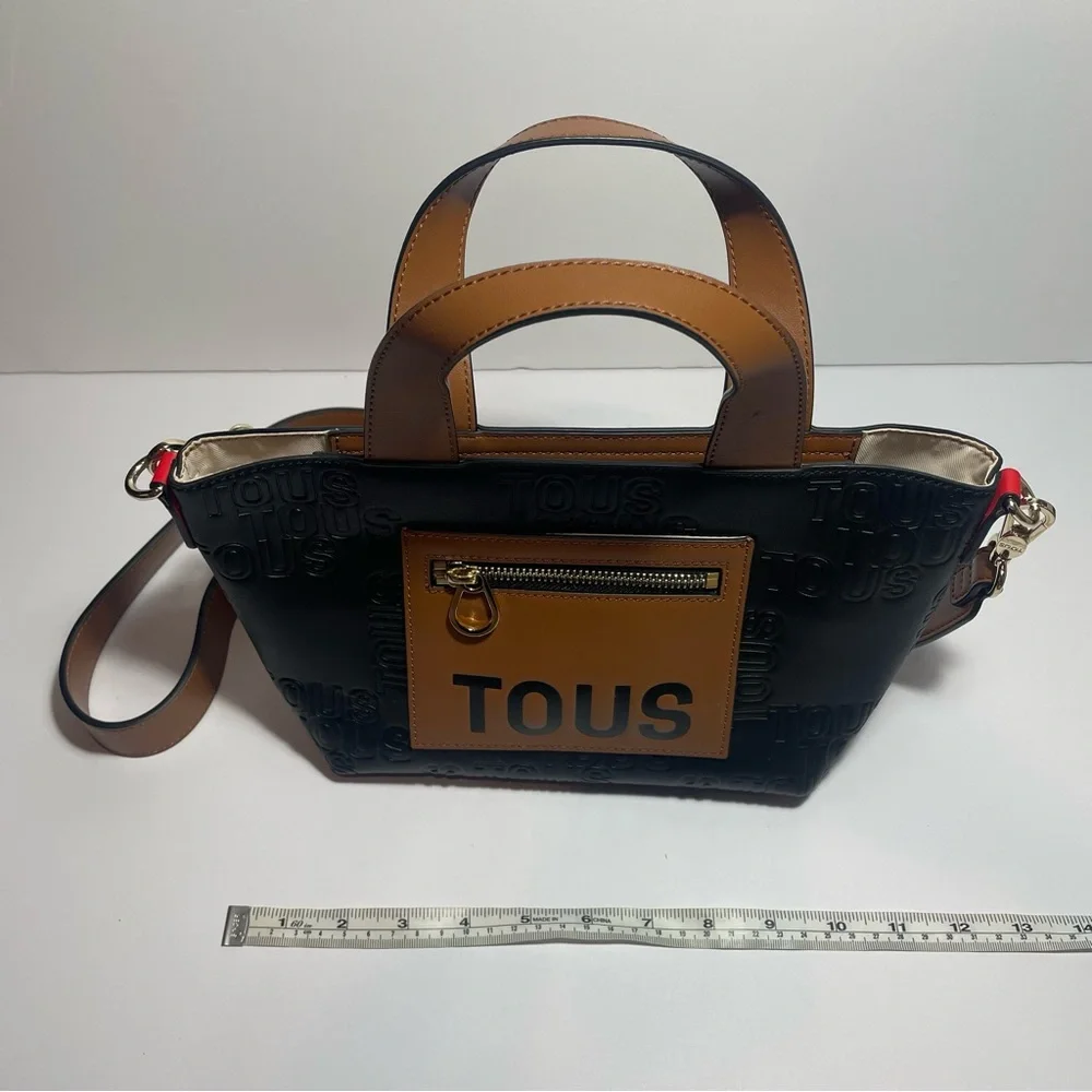Tous Black and Tan Crossbody Bag - Picture 6 of 6